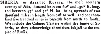  Encyclodedia Britannica ( 1771-1773).  1