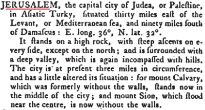  Encyclodedia Britannica ( 1771-1773).  2