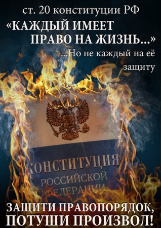 Кампания в защиту права на необходимую оборону (22 сентября 2013 г., Москва) Кампания в защиту права на необходимую оборону (22 сентября 2013 г., Москва)