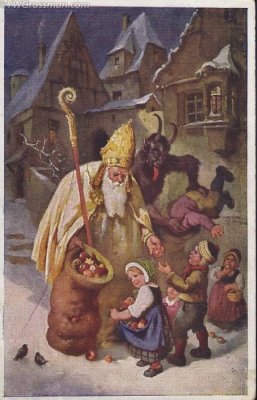 История Санта Клауса: из монстра в доброго старика