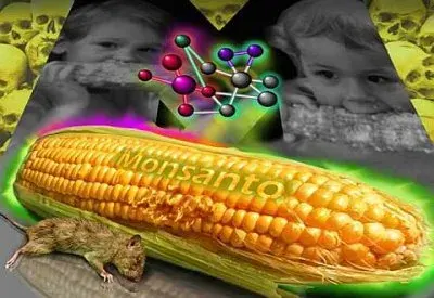 Мир согласно Монсанто. ГМО = геноцид.