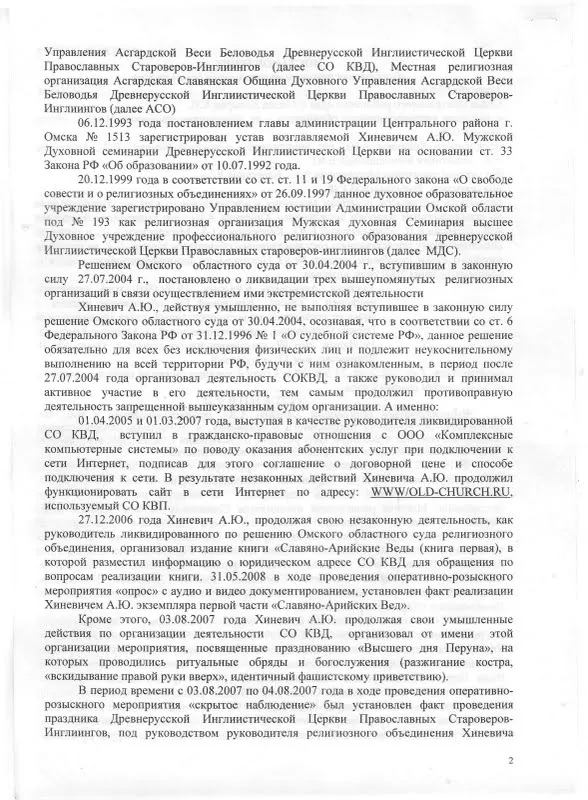 Постановление апеляционного суда