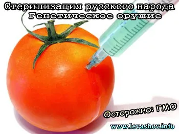 Стерилизация русского народа или ГМО - Генетическое оружие Стерилизация русского народа или ГМО - Генетическое оружие