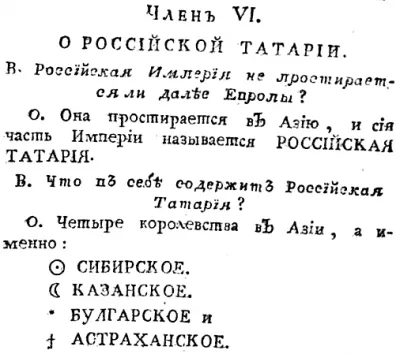 ТАРТАРИЯ – новая версия прошлого. Часть 1