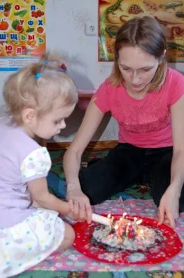 Светлена Неволина: Раннее детство (от 1-го года до 3-х лет)