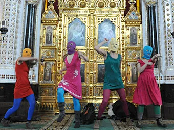 Ритуальное осквернение святынь россиянского режима