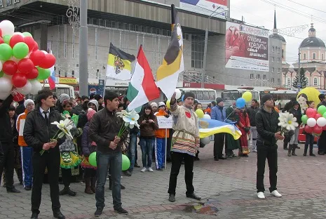 Акция Россия - и для Русских тоже! прошла с большим успехом в Томске. Акция Россия - и для Русских тоже! прошла с большим успехом в Томске.