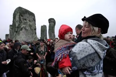 День солнцестояния в Стоунхендже