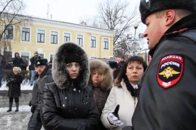 На народном сходе в Петербурге полицией задержаны более 60 человек