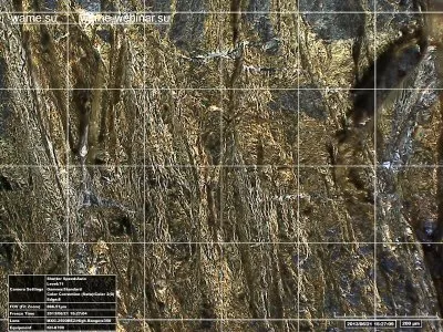 Замороженная структурированная вода под микроскопом, обработанная с помощью торсионных технологий (продолжение)