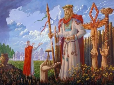 "Ведическая Русь" - Художник Всеволод Иванов