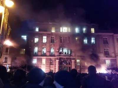 Львовская область объявила о независимости от центральной власти Януковича