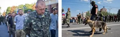 «Марш» пленных украинских карателей в Донбассе – символ поражения врагов России