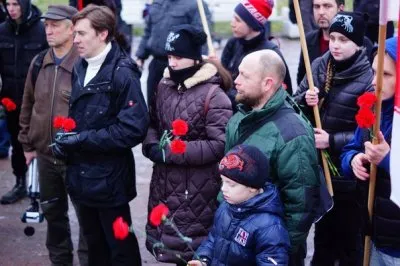 Марш против этнопреступности в Санкт-Петербурге