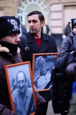 Марш против этнопреступности в Санкт-Петербурге