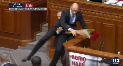 Полное видео драки Барна vs Яценюк в Раде 