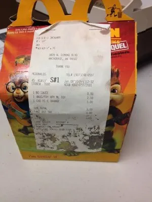 Как выглядит шестилетний обед из ресторанов McDonalds