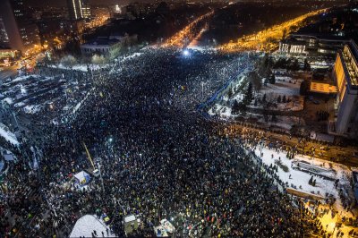 Восстание в Румынии против коррупции