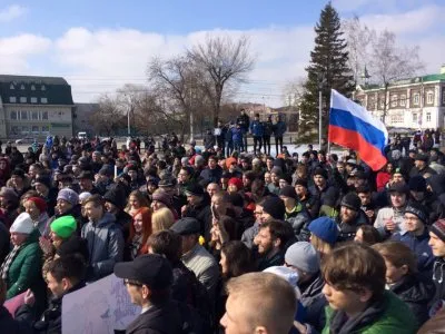 Массовые задержания по всей стране участников протеста против коррупции