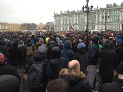 Массовые задержания по всей стране участников протеста против коррупции