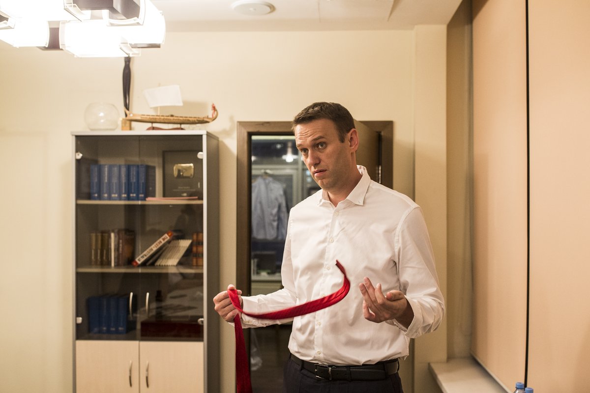 Навальный жил в москве