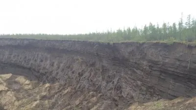 «Врата ада» в Сибире стали больше на 20 метров