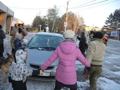 ЗДРАВСТВУЙ, РОДНАЯ КОЛЯДА, МЫ ТЕБЕ ОЧЕНЬ РАДЫ!