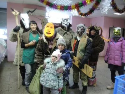 ЗДРАВСТВУЙ, РОДНАЯ КОЛЯДА, МЫ ТЕБЕ ОЧЕНЬ РАДЫ!