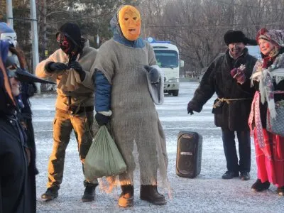 ЗДРАВСТВУЙ, РОДНАЯ КОЛЯДА, МЫ ТЕБЕ ОЧЕНЬ РАДЫ!