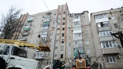 Взрыв газа произошел в городе Шахты Ростовской области