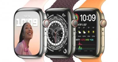 Apple Watch Series 7: -   
