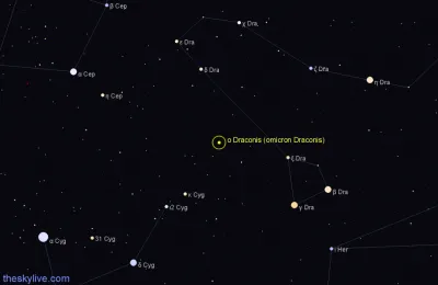 Вирус Омикрон назвали в честь звезды в созвездии Дракона?